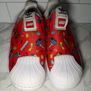 adidas Superstar 360 x LEGO 'All Over Print' GX3287 size 3